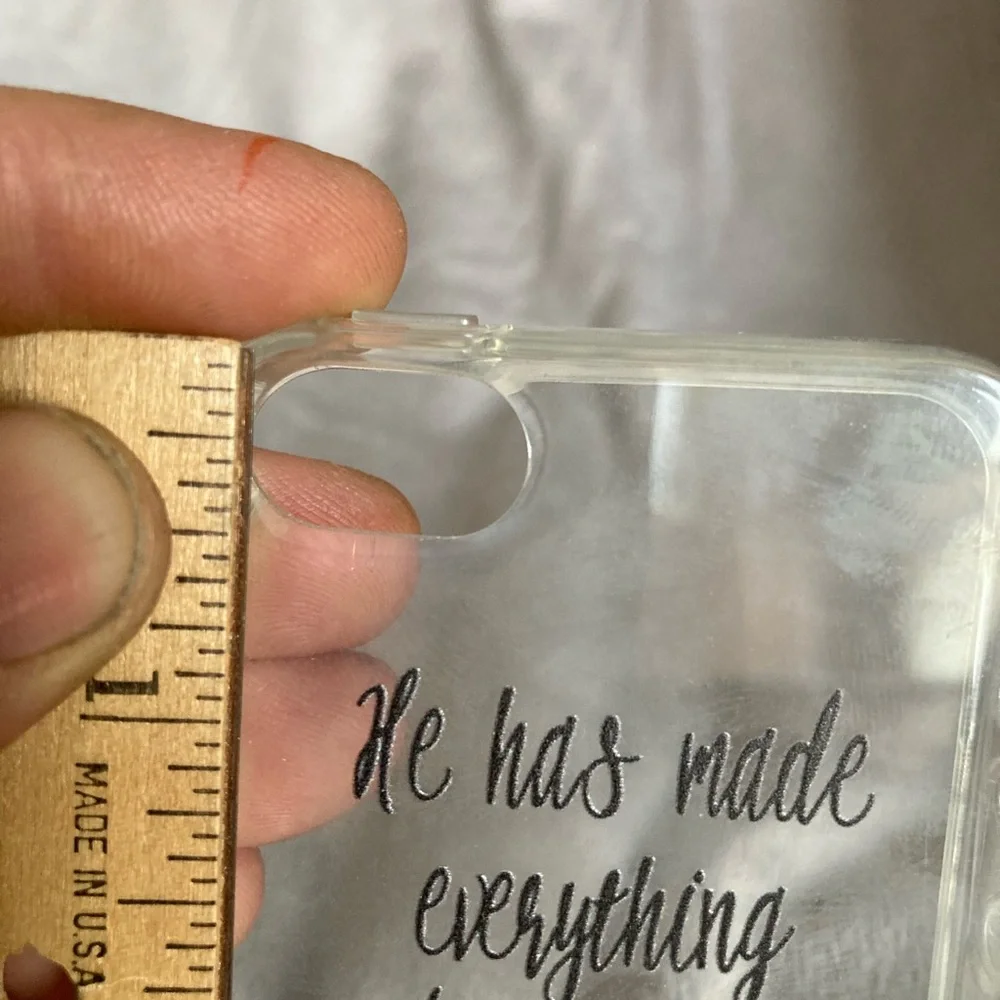 Clear Cell Phone Case from Prone To Wander